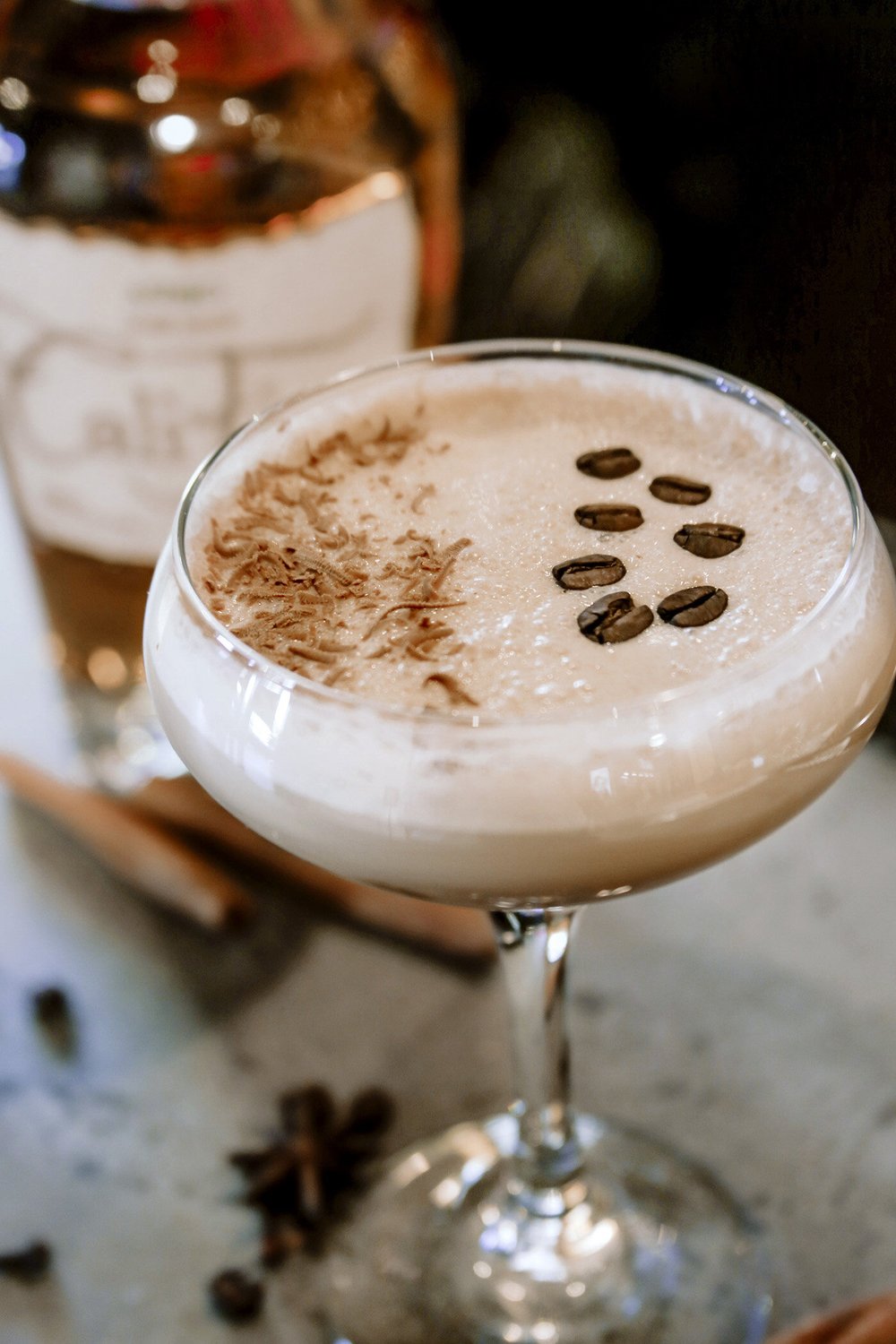 CaliFino Café con Leche cocktail